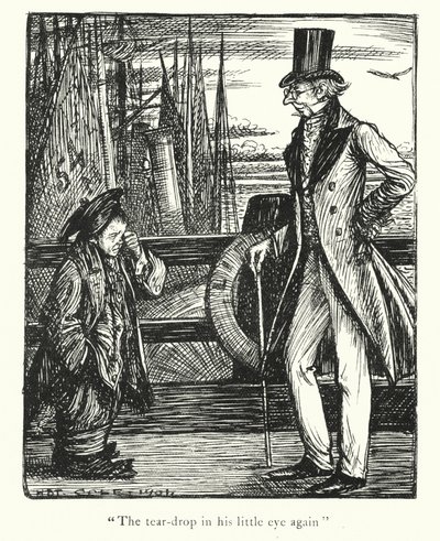 Ingoldsby Legends: Misadventures at Margate (litografia) autorstwa Herbert Cole