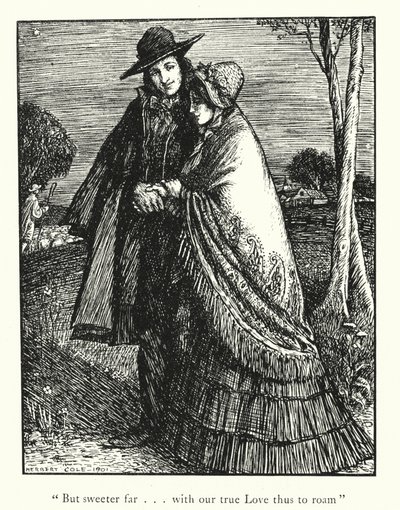 Ingoldsby Legends: Pieśń (litho) autorstwa Herbert Cole