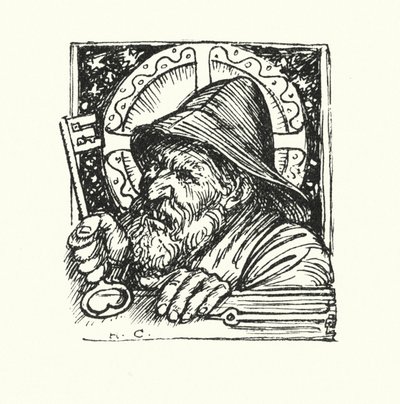 Ingoldsby Legends: Lady Rohesia (litografia) autorstwa Herbert Cole