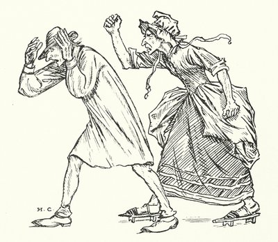 Państwo Vinegar (grawerunek) autorstwa Herbert Cole