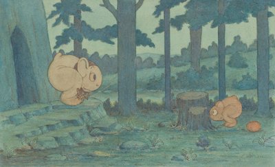 Wiggle Much baby ukrywanie się przed mamą, ok. 1910 r. autorstwa Herbert E. Crowley