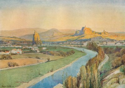 „Le Puy, Francja”, 1922 autorstwa Herbert Edwin Pelham Hughes Stanton