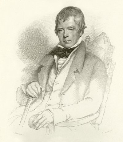 Sir Walter Scott autorstwa Herbert Gustave Schmalz