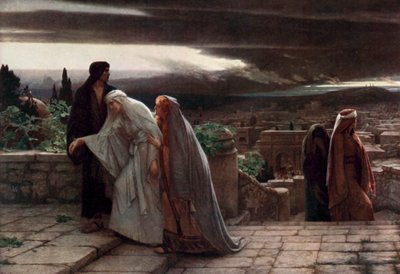 Powrót z Kalwarii autorstwa Herbert Gustave Schmalz