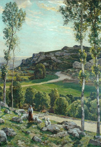Droga w Prowansji, 1904 autorstwa Herbert Hughes-Stanton