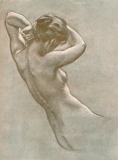 Study for Prospero Summoning Nymphs and Bóstwa, c1902, 1903 autorstwa Herbert James Draper