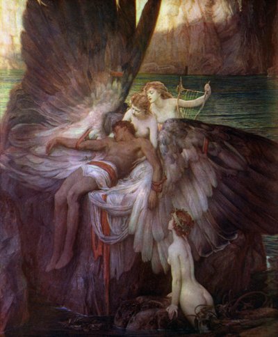Lament nad Ikarem autorstwa Herbert James Draper