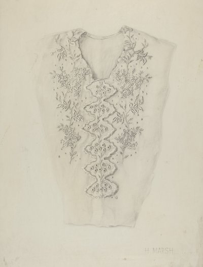 Bawełniana kamizelka autorstwa Herbert Marsh