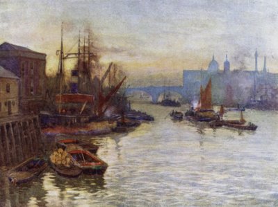 South Foreshore of the Pool (kolor lito) autorstwa Herbert Menzies (after) Marshall