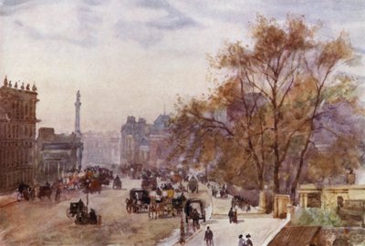 Whitehall (kolor lito) autorstwa Herbert Menzies (after) Marshall