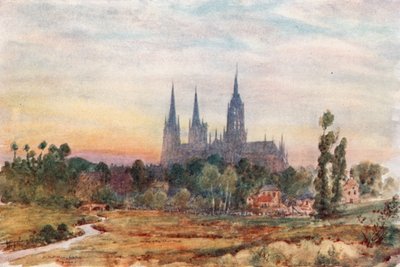 Bayeux z łąk autorstwa Herbert Menzies Marshall