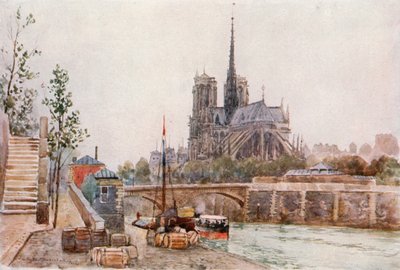 Notre Dame, Paryż autorstwa Herbert Menzies Marshall