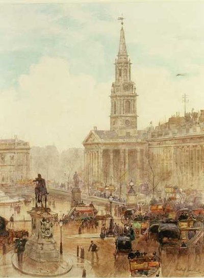 Św. Marcin w Polu autorstwa Herbert Menzies Marshall