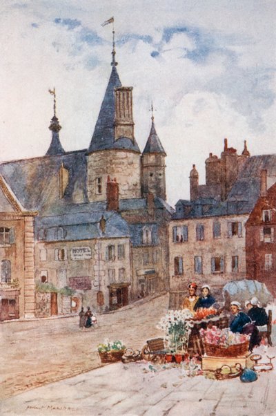 Hotel-de-Ville, Nevers autorstwa Herbert Menzies Marshall