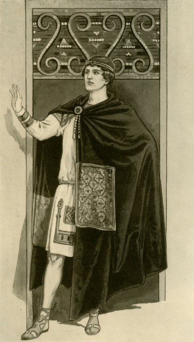 Cesarz wschodniego lub zachodniego imperium - V wiek p.n.e., 1924. autorstwa Herbert Norris