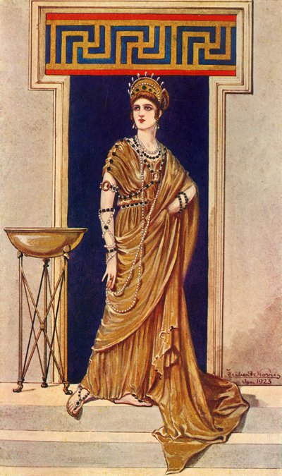 Cesarzowa II i III wieku n.e., 1924. autorstwa Herbert Norris