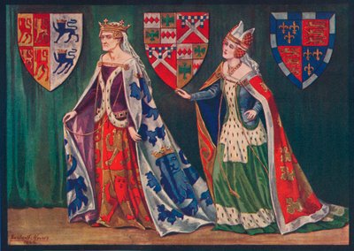 Margaret, księżna Walii, 1410. Joice, Lady Tiptoft, 1460, 1926 autorstwa Herbert Norris