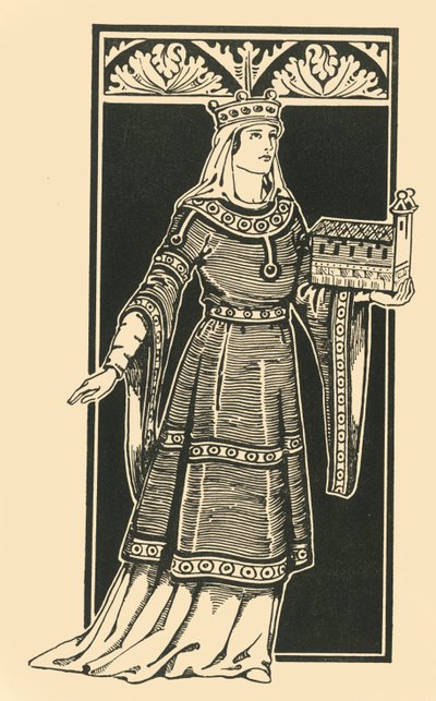 Cesarzowa Cunigunda, 1002-1024, 1924. autorstwa Herbert Norris