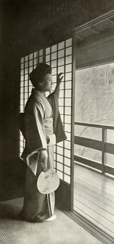 Studium Shoji, 1910. autorstwa Herbert Ponting