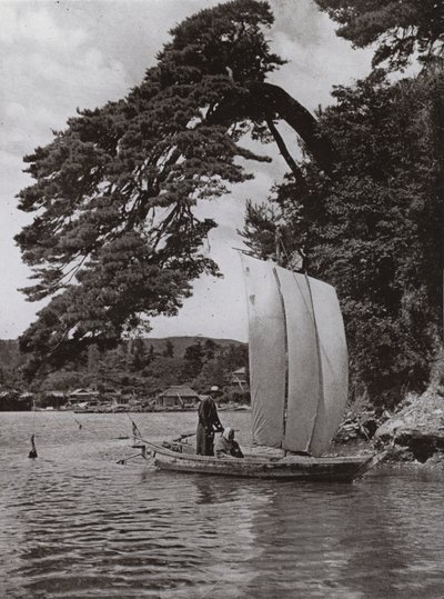 W Matsushima (b / w p hot) autorstwa Herbert Ponting