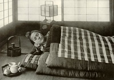 Pora snu w Japonii, 1910. autorstwa Herbert Ponting