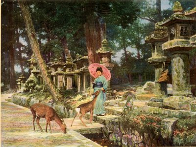 Nara, Serce Starej Japonii, 1910. autorstwa Herbert Ponting