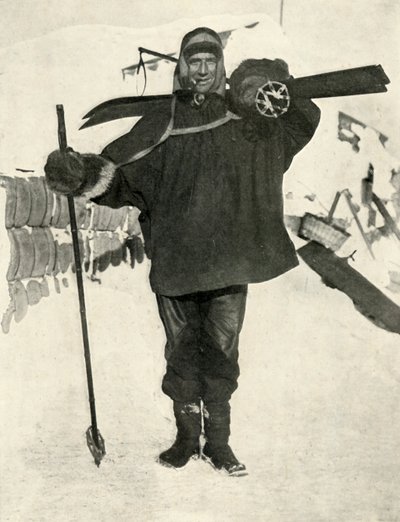 Podoficer Crean, który otrzymał Medal Alberta, 1911, 1913 autorstwa Herbert Ponting