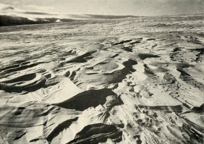 Sastrugi, 21 lutego 1911, 1913 autorstwa Herbert Ponting