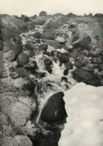 Coś z fenomenu - Kaskada słodkowodna, c19101913, 1913 autorstwa Herbert Ponting