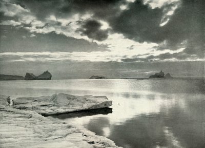 Nadejście długiej nocy polarnej, c19101913, 1913. autorstwa Herbert Ponting