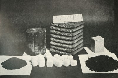 Żywność zaprzęgowa Partii Polarnych Pemmikan, herbatniki, masło, kakao, cukier i herbata, 1911, 1913 autorstwa Herbert Ponting