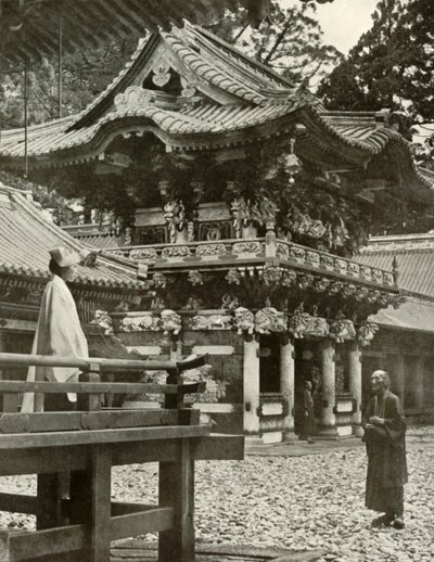 Średnia długość życia jest w Nikko, 1910. autorstwa Herbert Ponting
