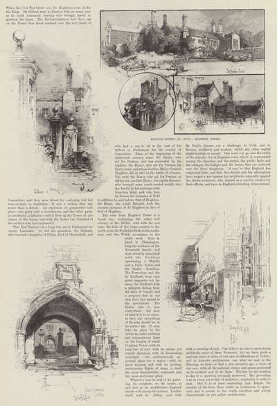 Wieża Hoghton autorstwa Herbert Railton