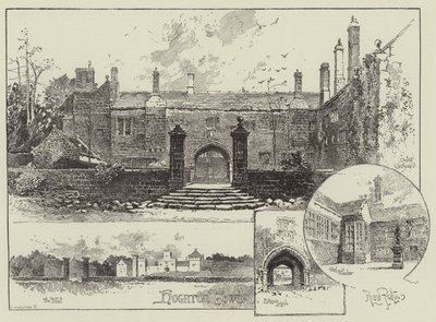 Wieża Hoghton w Lancashire autorstwa Herbert Railton