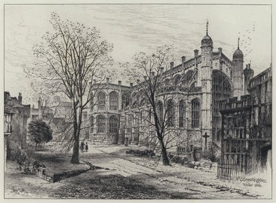 Kaplica św. Jerzego autorstwa Herbert Railton
