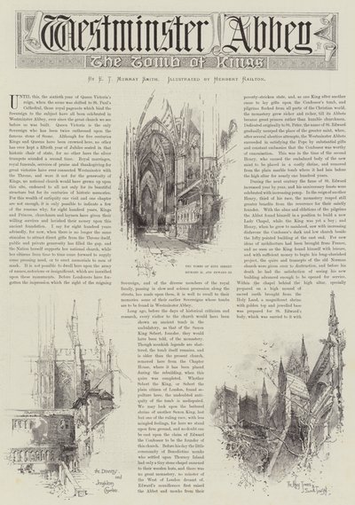 Opactwo Westminsterskie autorstwa Herbert Railton