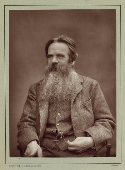 Portret malarza Williama Holmana Hunta 1827-1910, ok. 1885. autorstwa Herbert Rose Barraud