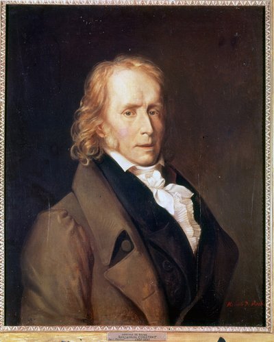 Portret Benjamina Constanta (1767 - 1830) autorstwa Herkulesa de Roche. autorstwa Hercule de Roches