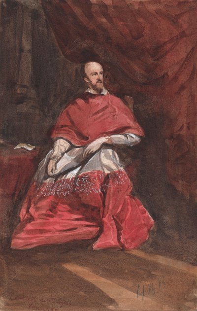 Kardynał Bentivoglio autorstwa Hercules Brabazon Brabazon