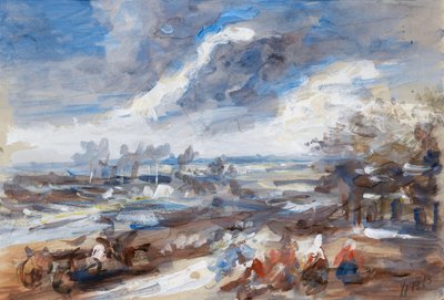 Die Rückkehr des Erntearbeiters autorstwa Hercules Brabazon Brabazon