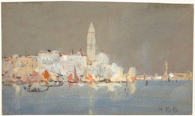 Weneckie Capriccio z Campanile autorstwa Hercules Brabazon Brabazon