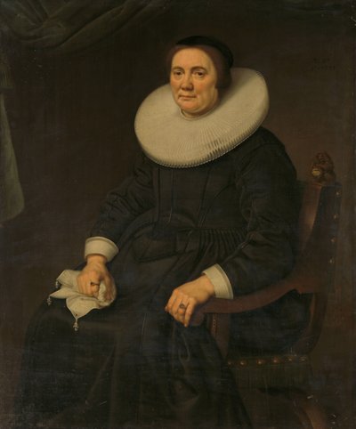 Portret kobiety autorstwa Hercules Sanders