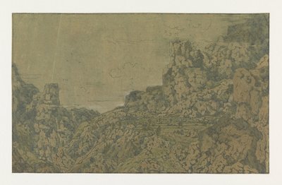 Krajobraz górski z płaskowyżem, ok. 1900 r. 1625-30 autorstwa Hercules Segers