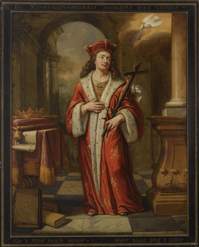 Św. Kazimierz Jagiellończyk autorstwa Herman Collenius