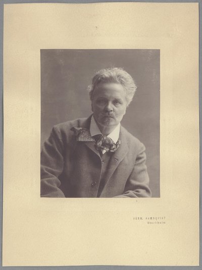 August Strindberg autorstwa Herman Hamnqvist