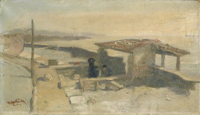 Szkic dla Bleachery Lombardii, 1892. autorstwa Herman Hartwich