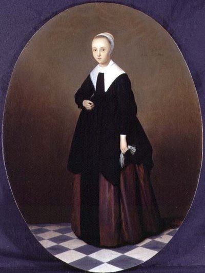 Portret młodej dziewczyny autorstwa Herman Mijnerts Doncker