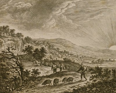 Le Porcher autorstwa Herman Saftleven