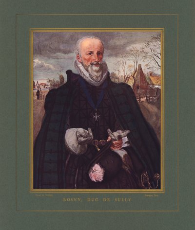 Maximilien de Bethune, książę Sully, naczelny minister Francji za panowania króla Henryka IV autorstwa Hermann Vogel