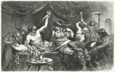 Bachana rzymska w czasach Messaliny, I wiek autorstwa Hermann Vogel